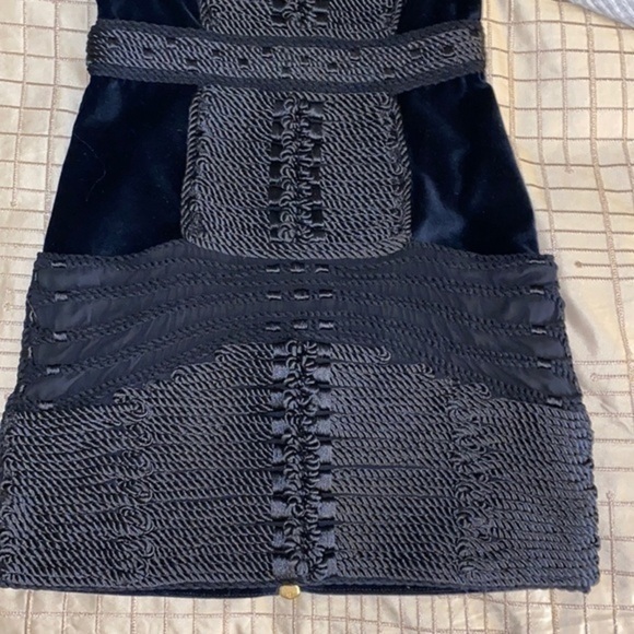 - Balmain by x H&M
Black Velvet Rope Cocktail Dress limited edition brand new - Picture 5 of 13